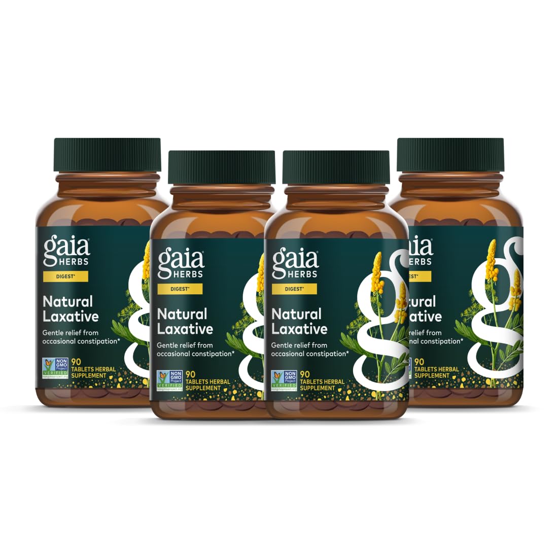 Gaia Herbs Natural Laxative, 90 Tablets, 45 Servings — Amazon image 11