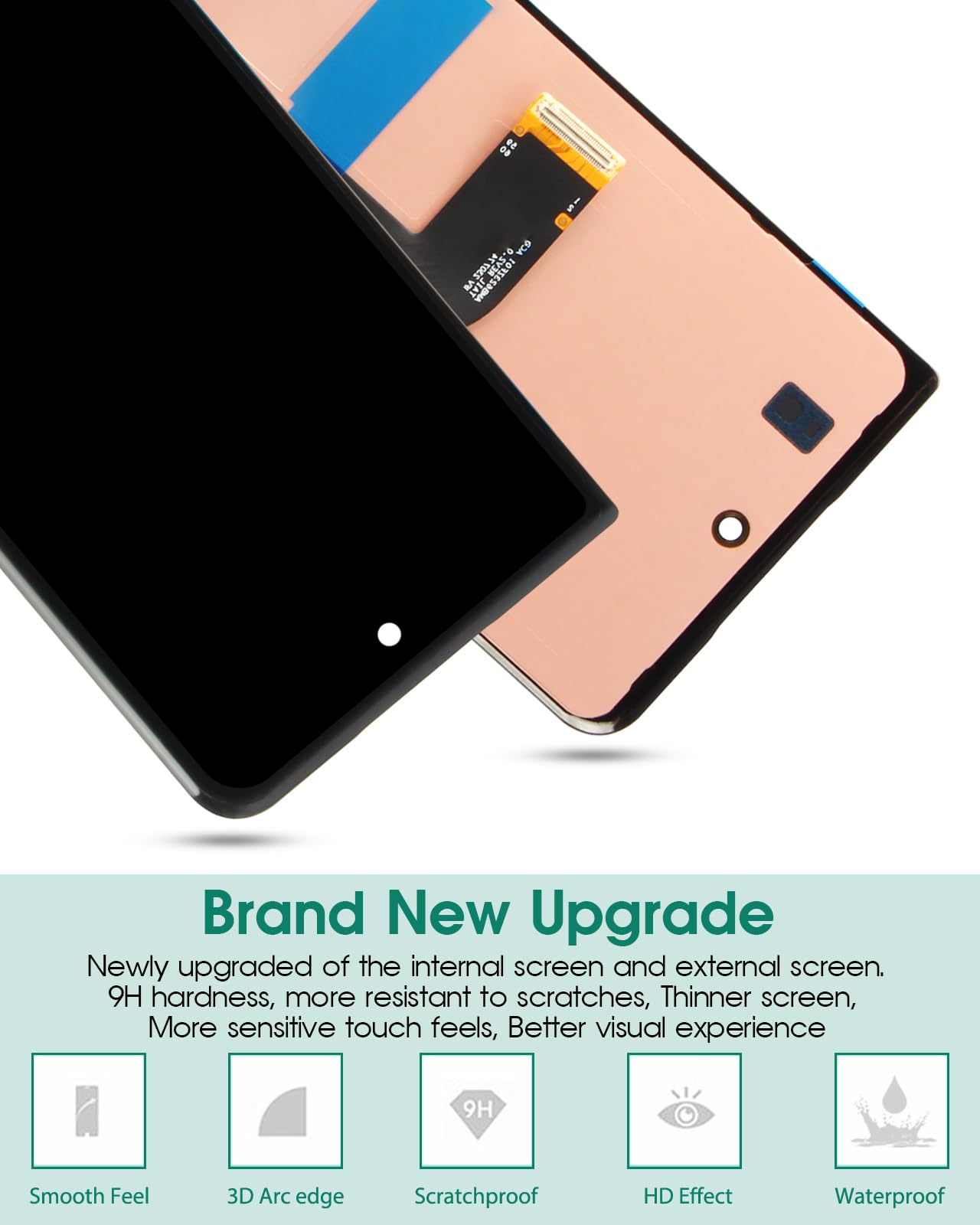 Amazon.com: Original for Samsung Galaxy Z Fold 3 5G Outer Small