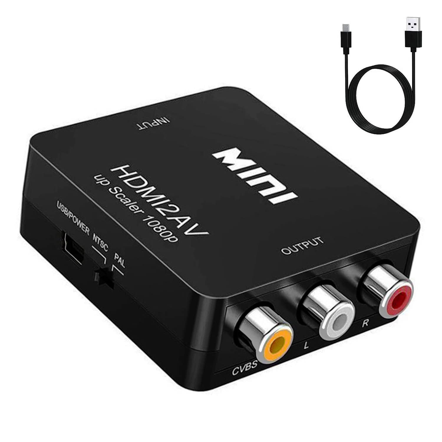 Convertitore HDMI A RCA - Adattatore Per TV Vecchie, Xbox, PS4, Fire Stick