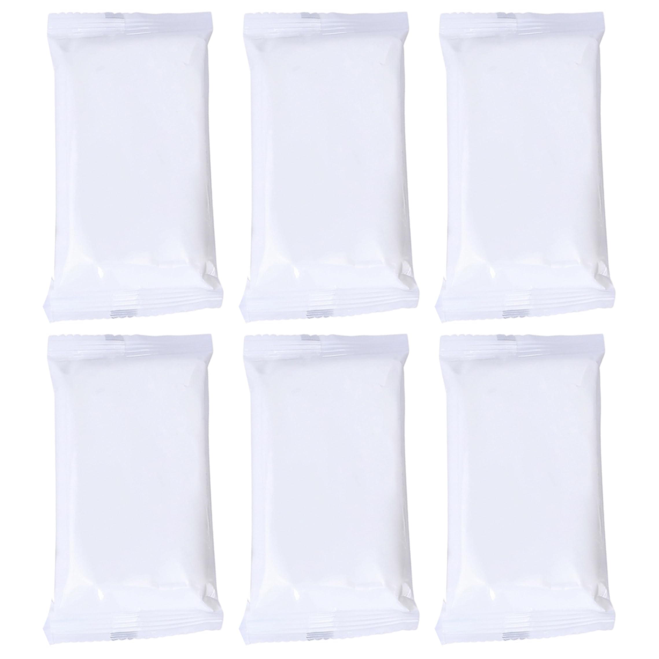 Otbushit White Sealant Clay Waterproof Mastic, 6Pcs Moldable Sealing Putty For Wall Holes, Ac Pipes & Drains, 30G Each