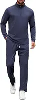 Agasalho masculino de 2 peças, casual, esportivo, pulôver, manga comprida, para corrida