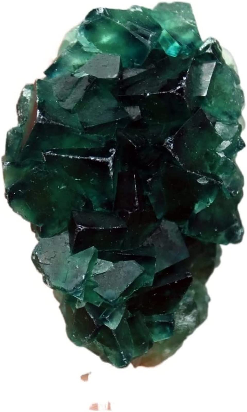 Fluorite verte naturelle de 76g pour la lithothérapie et l'harmonie énergétique