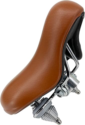 Miniatura 5 de Micargi Asiento de bicicleta de gran tamaño más cómodo, ancho y suave, acolchado para hombres y mujeres, ajuste universal para ejercicio y