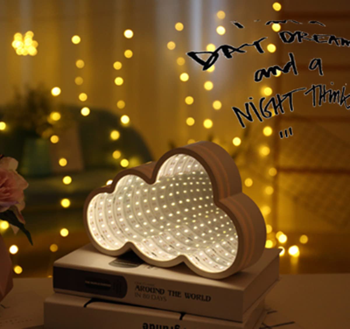 Amazon.co.jp : LEDインフィニティトンネルランプ、3Dミラー 