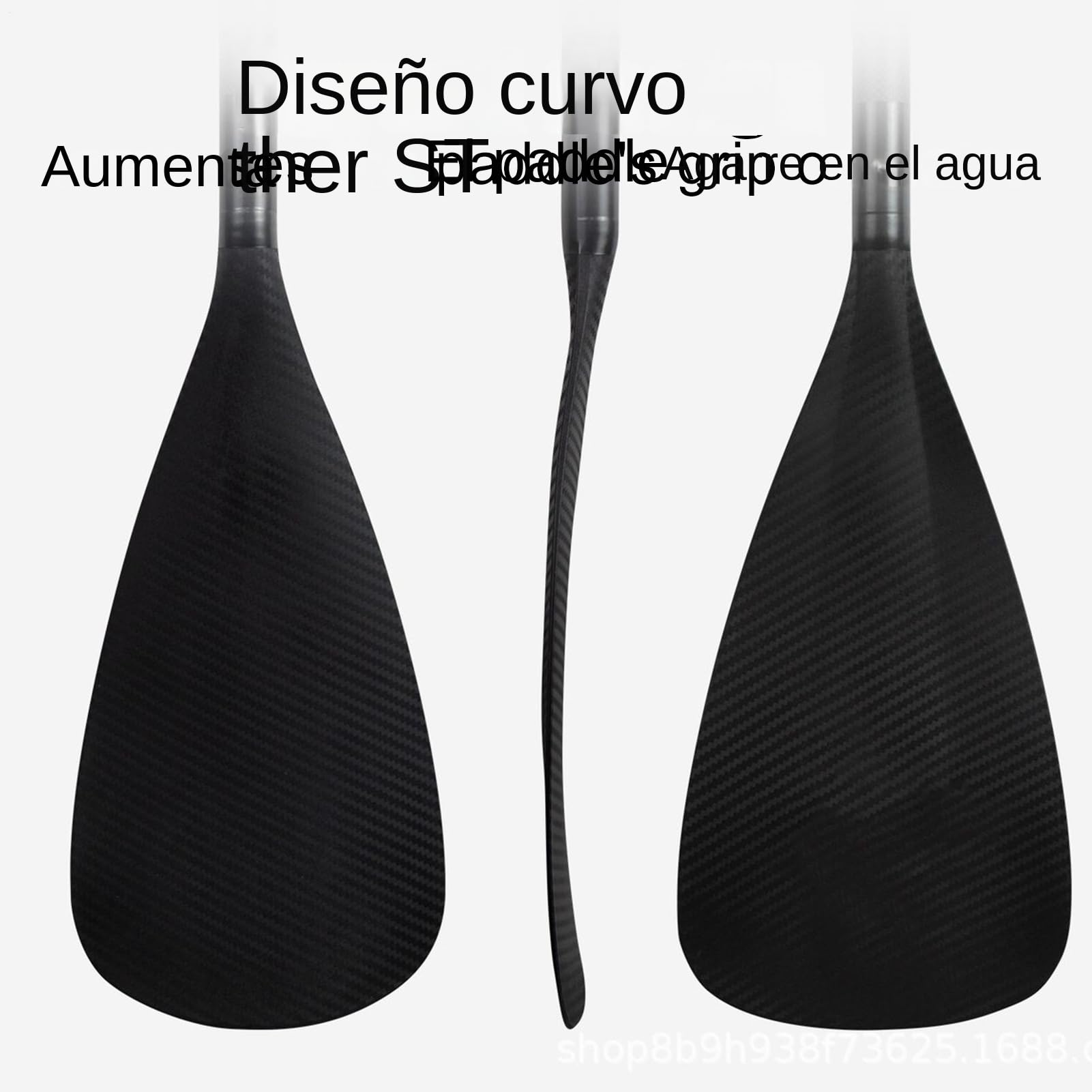 Paleta De Paddle Surf - Pala Telescópica Ergonómica,Herramienta de Remo Portátil y Accesorios para Canoa, Suministros Deportivos para Pesca Diaria, Surf, Actividades Marinas, Principiantes,