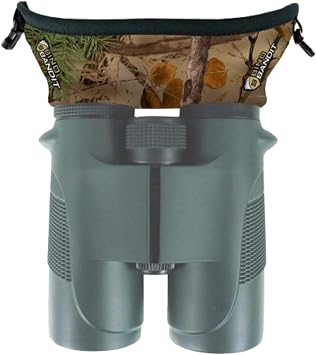 Bino Bandit - Water-Resistant Binocular Eyeshields to Block Glare and Reduce Eye-Strain- Alpine Mountain Camo