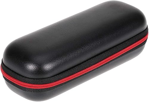 Vista 7 de ULTECHNOVO Caja de almacenamiento de relojes para hombre, caja de reloj EVA con cremallera, a prueba de golpes, bolsa de joyería sin reloj