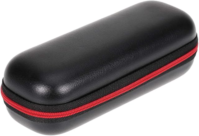 Balacoo Travel Watch Case Roll Organizer- EVA Watch Case Zippered Holder Waterproof Anti-Fall Jewelry Storage Gift Case without Watch ( Black 16*6*5cm )