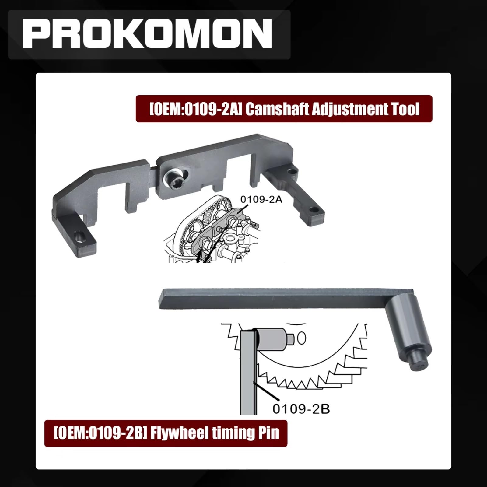 Compatible Con Citroen Para C4 Para Cactus 2014-2015 Para DS3 2012-2015 8 Piezas Repuesto Juego Herramientas De Bloqueo Sincronización De Árbol De Levas De Motor Auto Herramientas Ajuste Motor