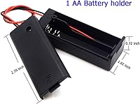 Vista 2 de Paquete de 4 pilas AA con interruptor y tapa: individual 1AA 2AA 3AA 4AA