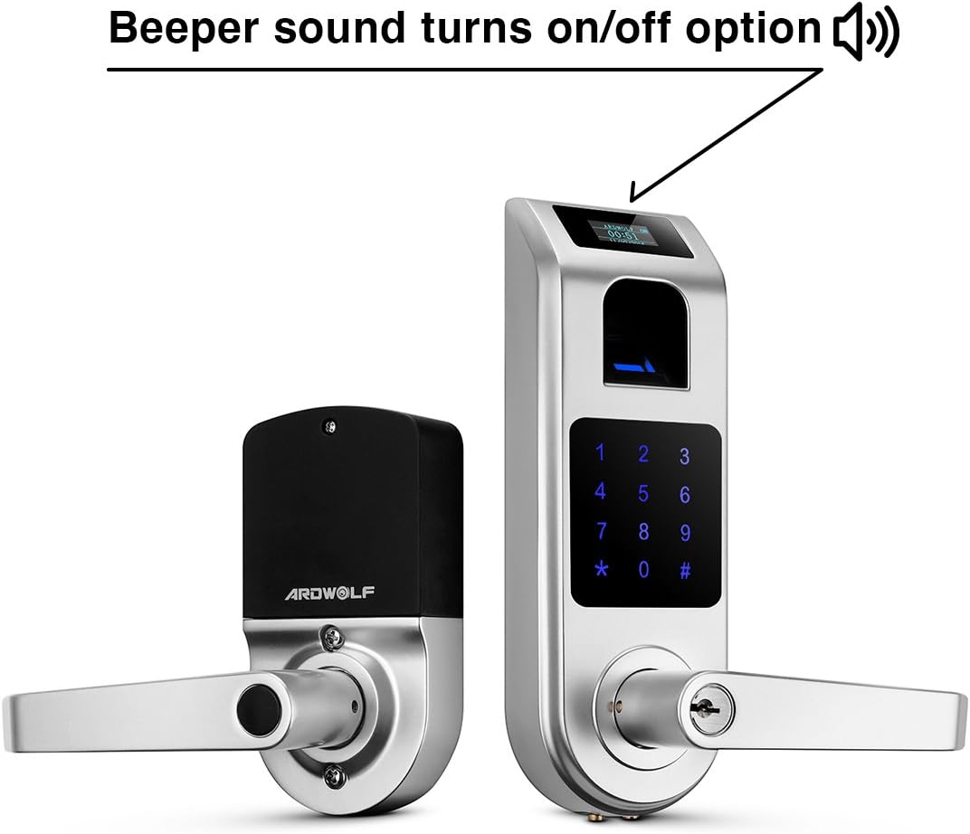 Reversible handle feature of ARDWOLF A10 lock