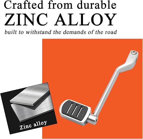 Miniatura 3 de FOVPLUE Palanca de cambio de talón con clavija de cambio, clavija de cambio trasera para Harley 1986-2017 FL Softail, 1988-2017 Touring CVO Road