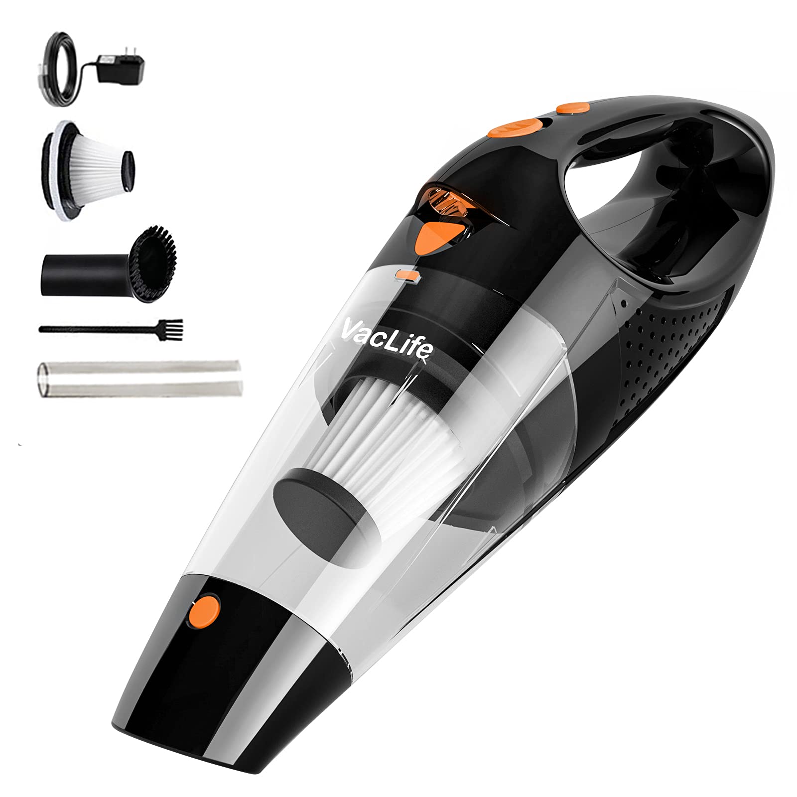 Amazon | VacLife ハンディクリーナー 車用掃除機 コードレス