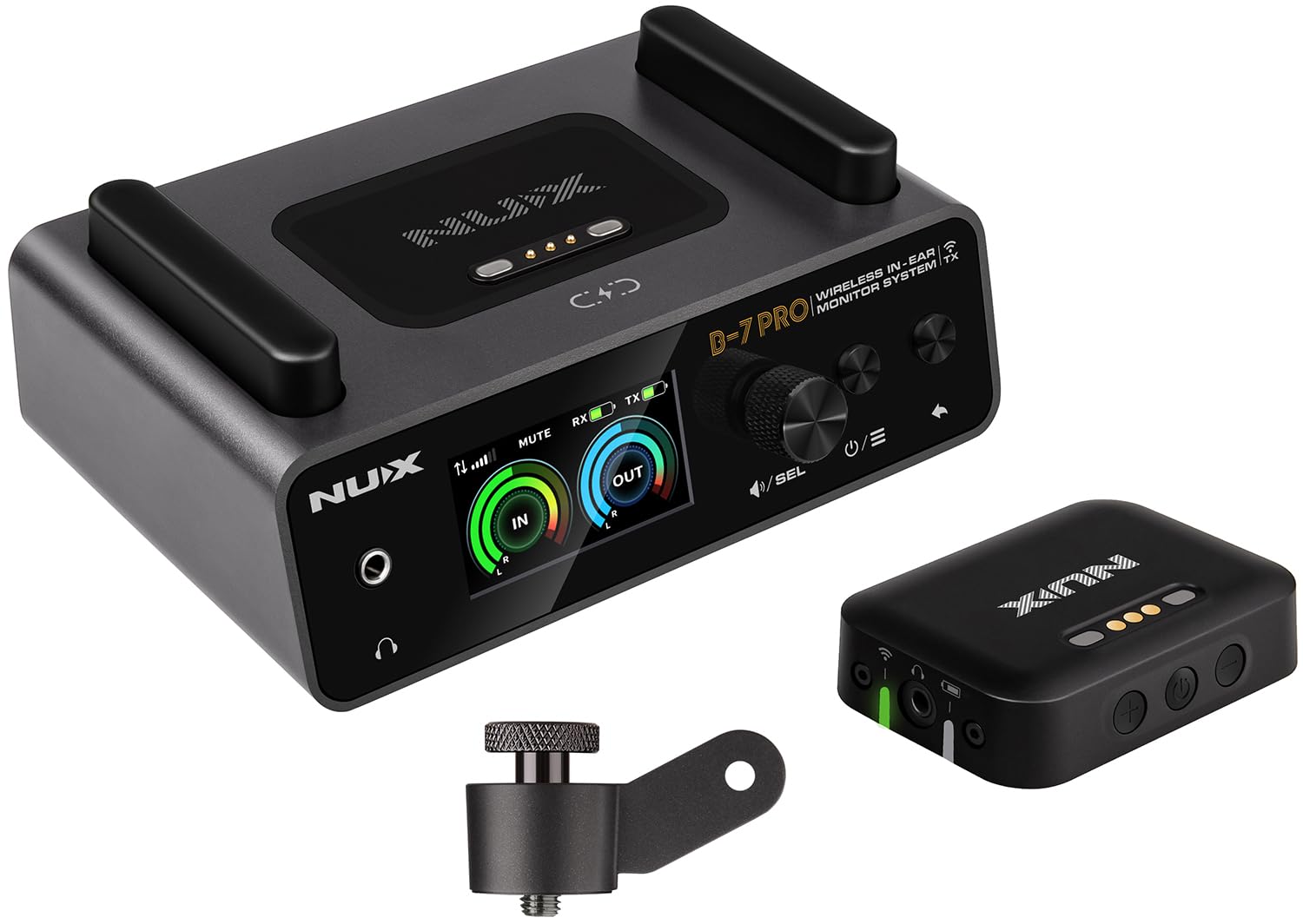 NU-X B-7 Pro kabelloses In-Ear-Überwachungssystem – professionelles Audio, vielseitige Konnektivität und unvergleichliche Leistung für anspruchsvolle Musiker