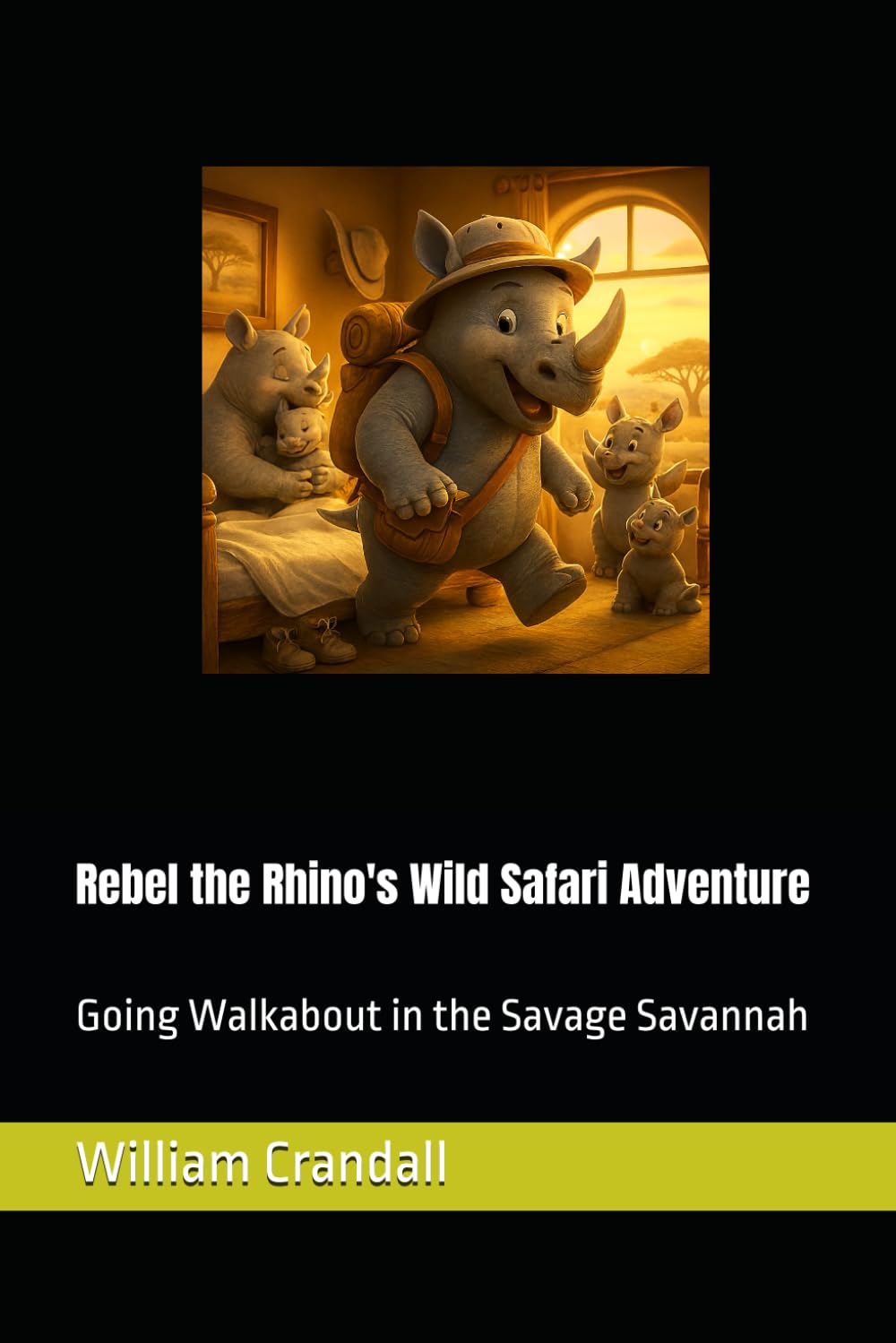 Rebel the Rhino's Wild Safari Adventure: Going Walkabout in the Savage Savannah