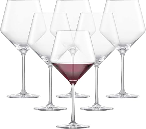 ZWIESEL GLAS Pure Burgundy Red Wine Glass (Set of 6),