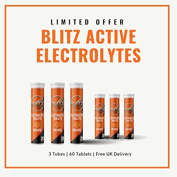 Electrolyte Tablets, Sugar-Free Orange, 3 Tubes (60 Tablets)