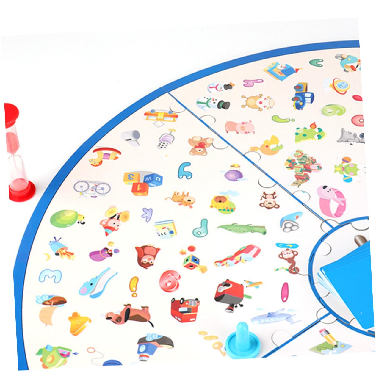 STOBOK Interaktives Lernspielzeug für Kinder und Kleinkinder – Detektiv Suchdiagramm aus Kunststoff mit Eltern Kind Interaktion für Gehirntraining und Gesellschaftsspiele