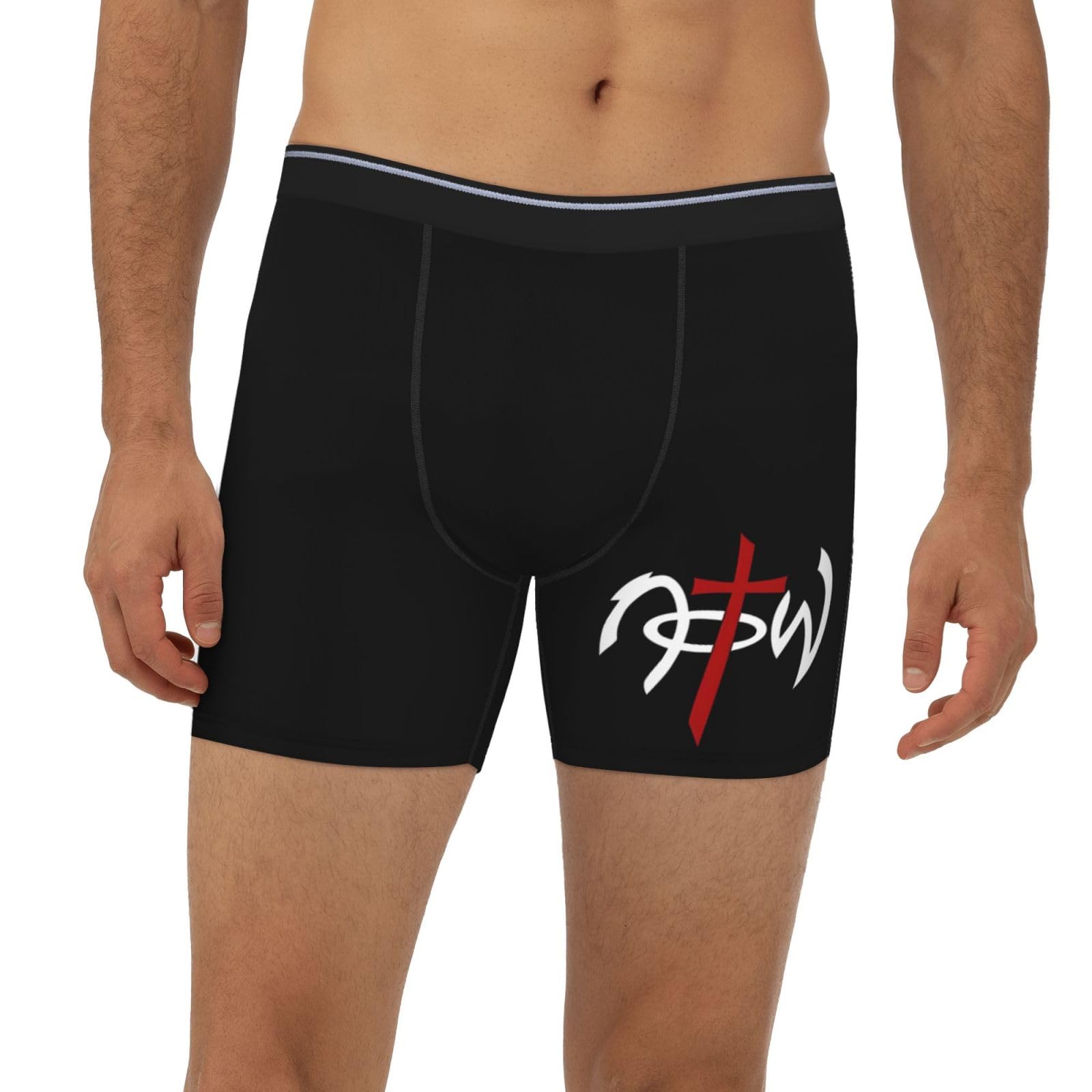 Kwqdozf Men's As Pic Not Of This World Christian Jesus Underwear Boxer Briefs
