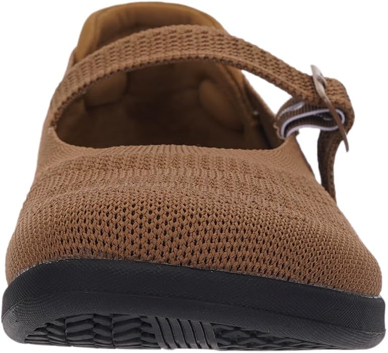 WHITIN Women's Barefoot Mary Jane Flats + Wide Toe Box + Zero Drop Sole + Adjustable Straps - Image 5