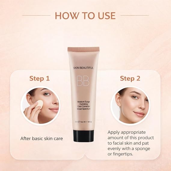 Tinted Moisturiser Face Women,BB Cream Foundation Medium Coverage,Colour Correcting Moisturiser,Even Skin Tone Face Cream,Colour Correcting Moisturiser,Tinted Face Moisturiser for Natural Look