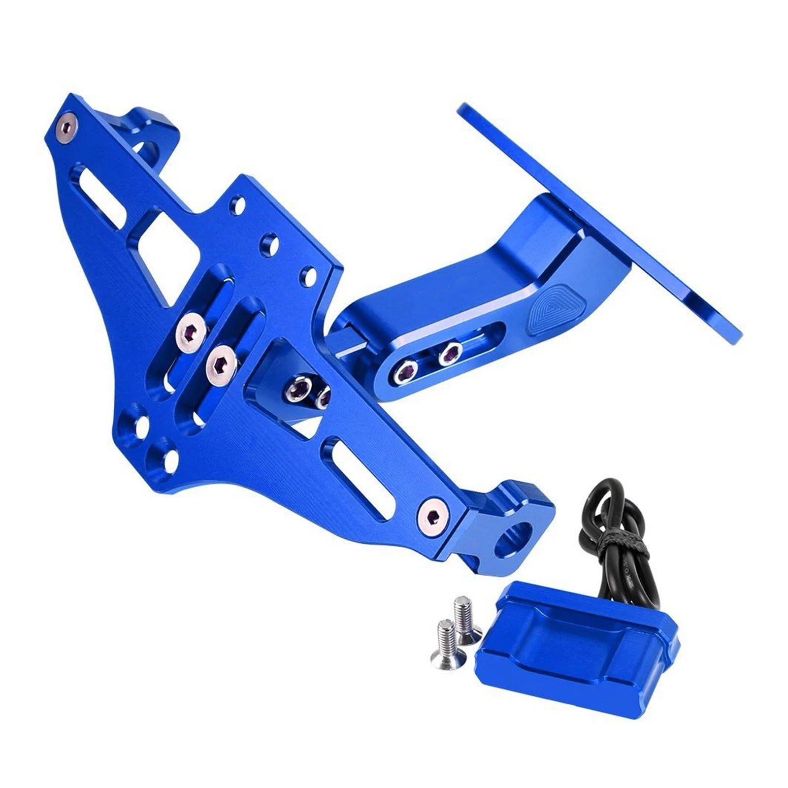 Supporto Targa Moto Regolabile | Per BMW R1300GS RnineT R18 S1000R RR | Staffa In Alluminio