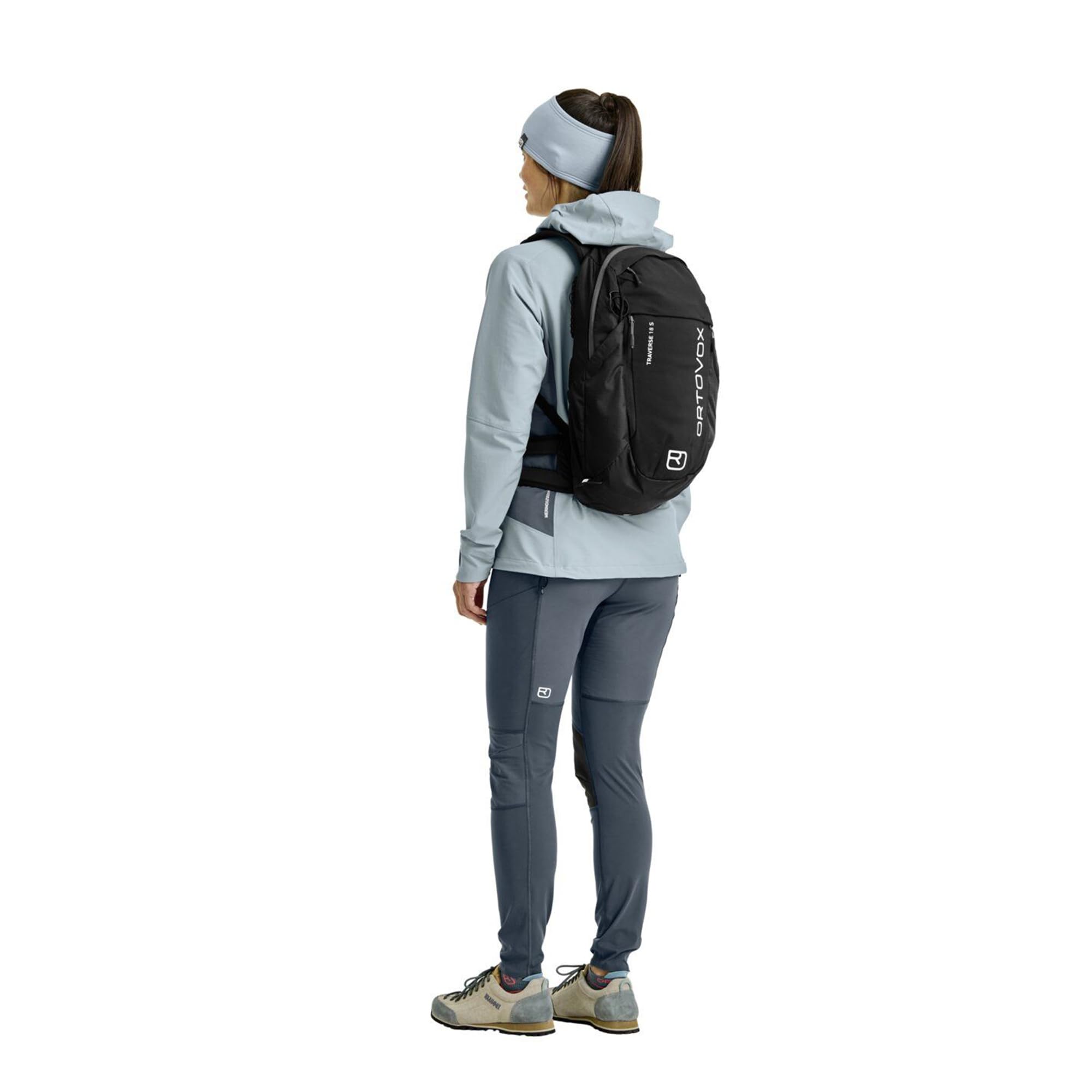 Ortovox Traverse 18L S Sac à dos d'escalade avec dos plus court pour homme et femme, 18 l