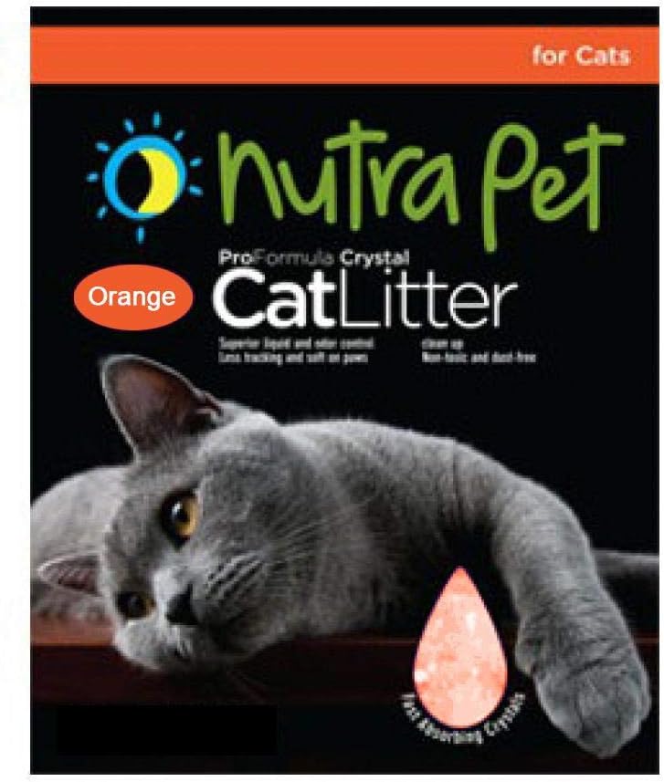 Cat Litter Silica Gel 16L Orange
