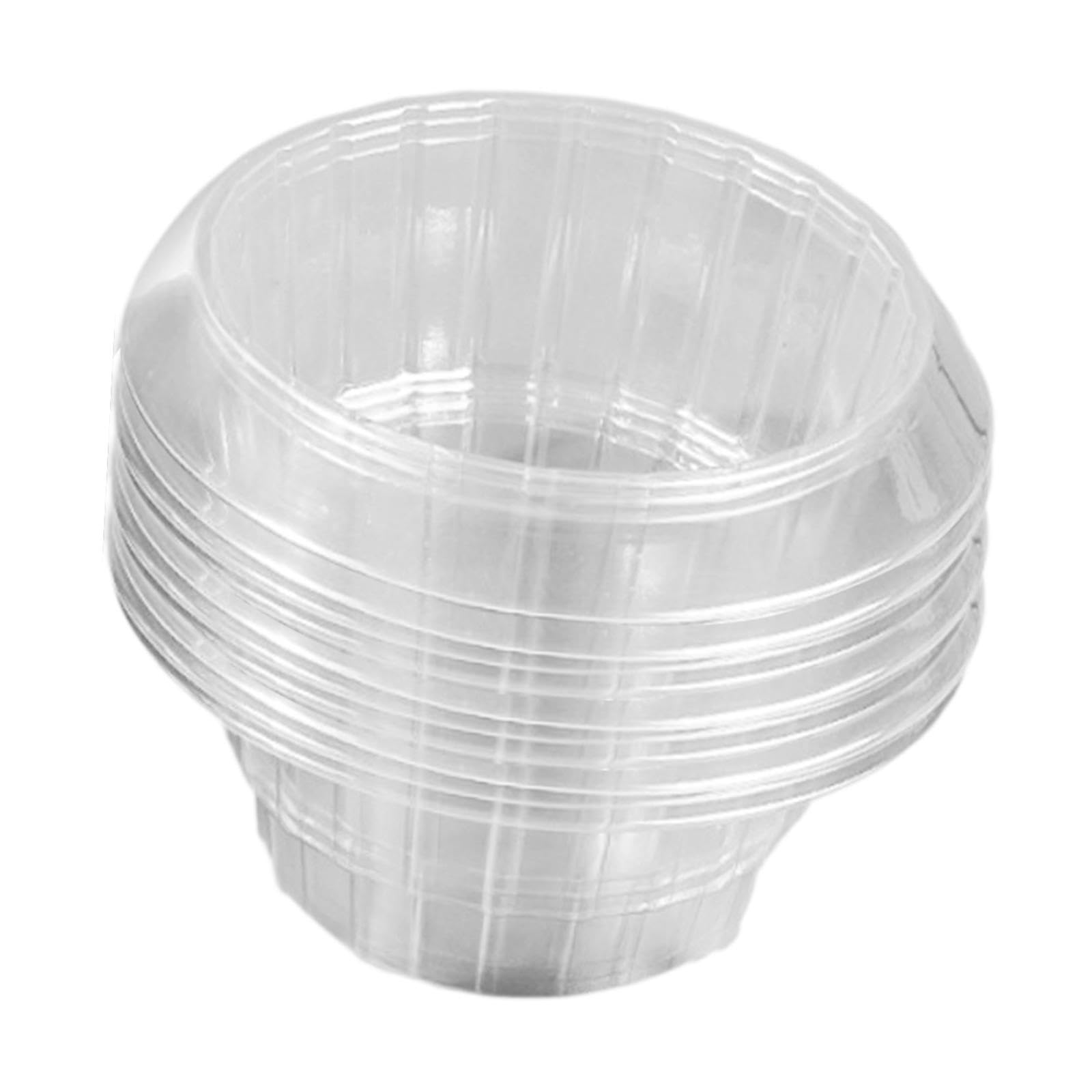 ATORSE Snail Plant Collar Collar Transparent Garden Cloches for Indoor Pots Planter Transparent-picture-13