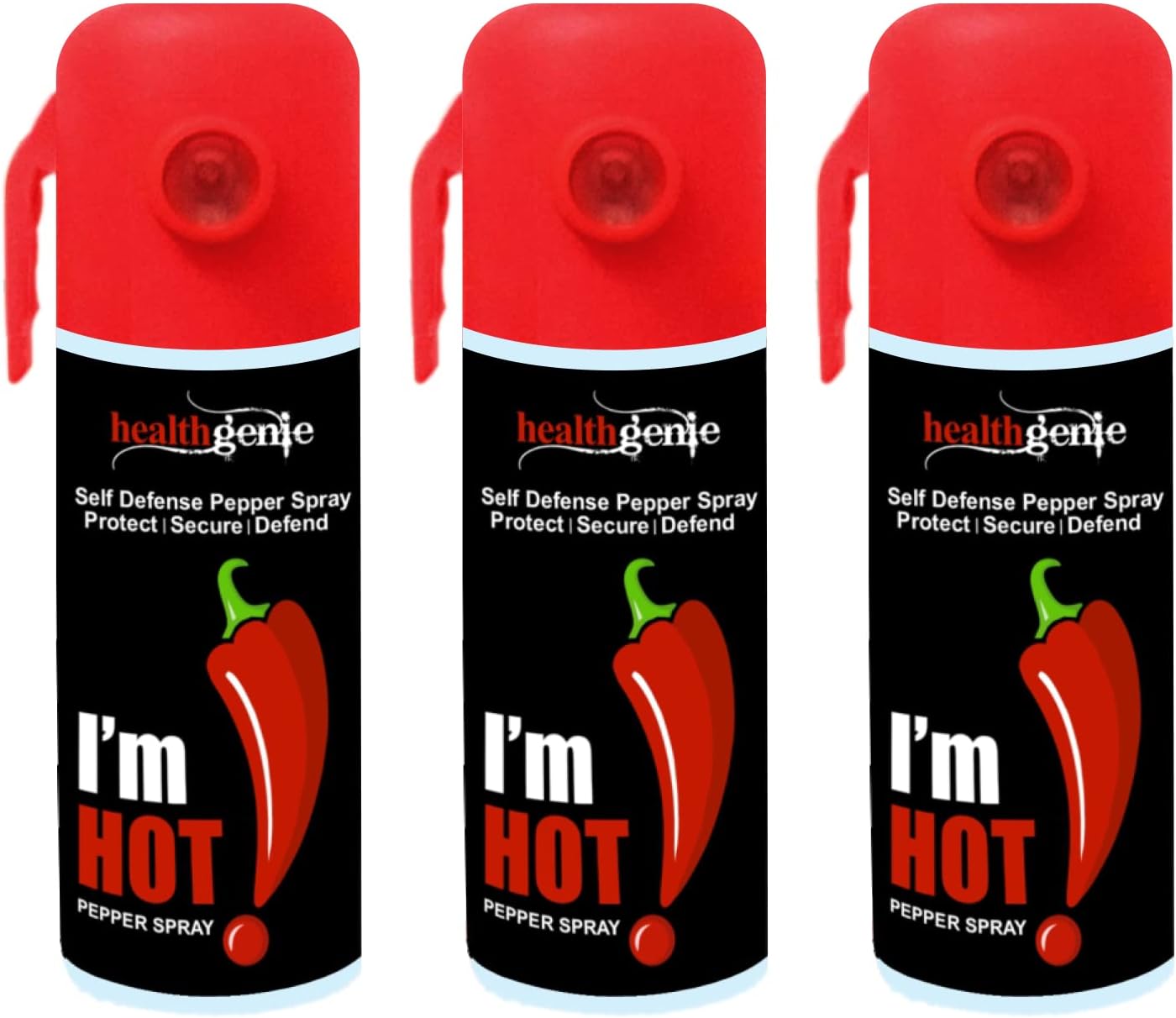 Upto 10 Feet Range Pepper Spray - 35 g (Pack of 3)
