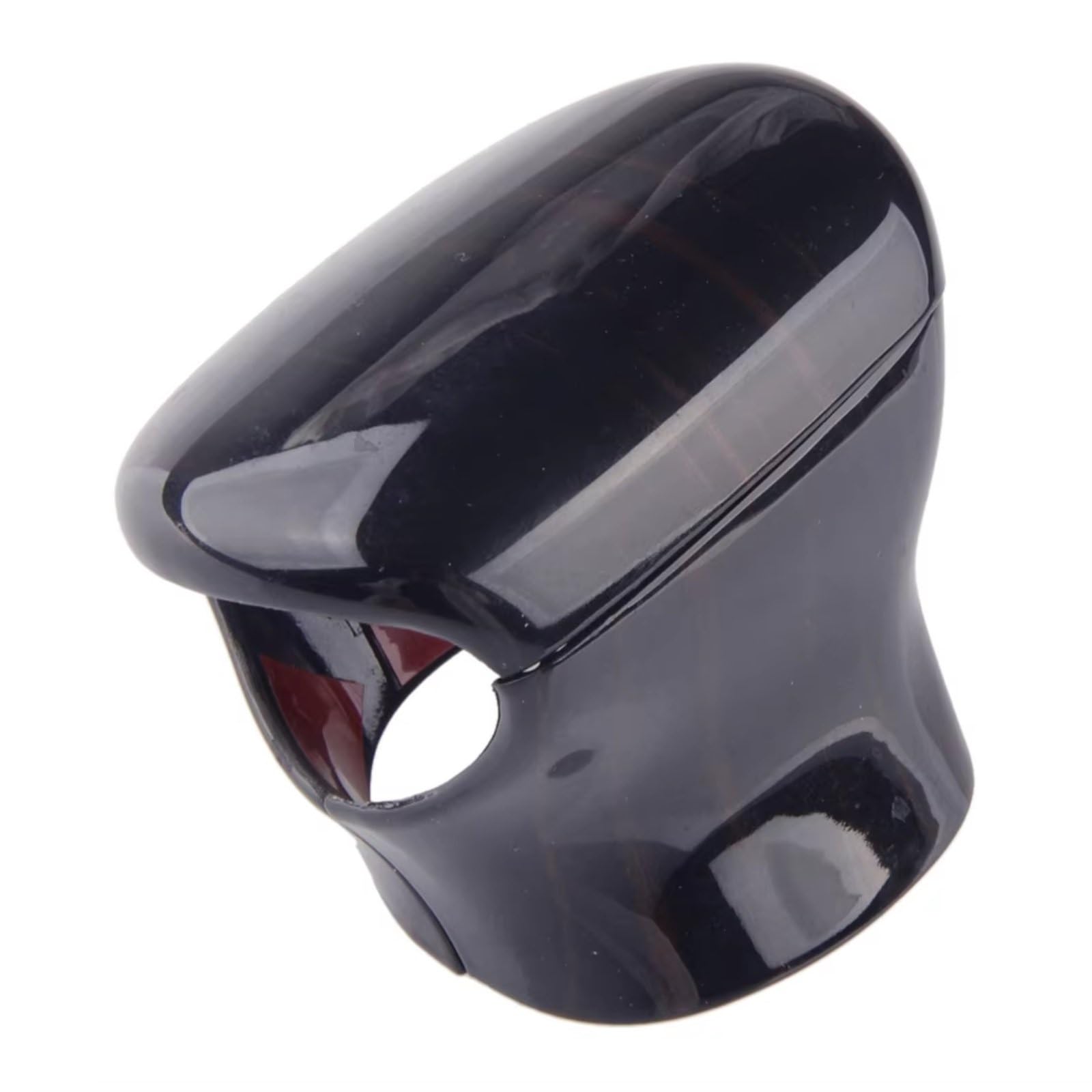HILLAR Car Gear Stick Knob for Lexus for ES350 for ES300h 2018 2019 2020 Black Wood Grain ABS Auto Gear Shift Knob Cover Trim