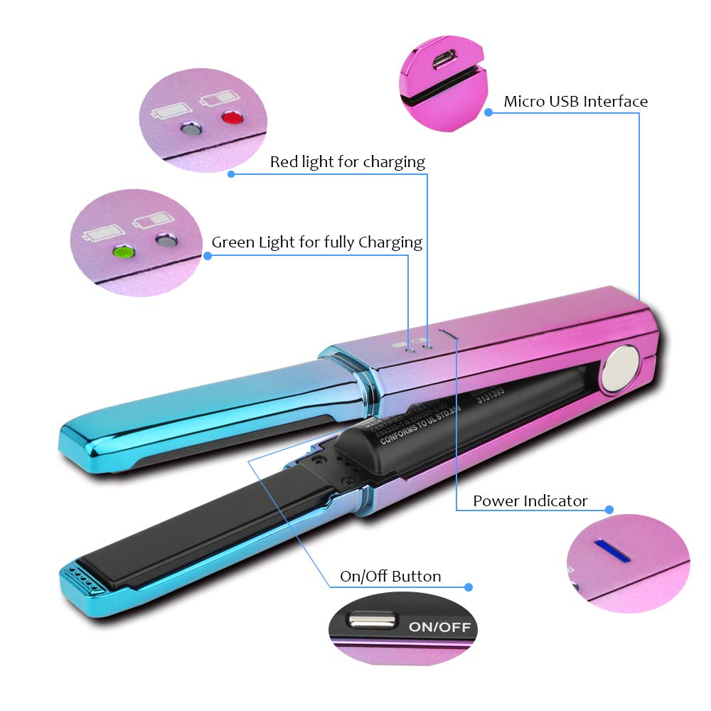 Deogra cordless mini flat iron Outlet
