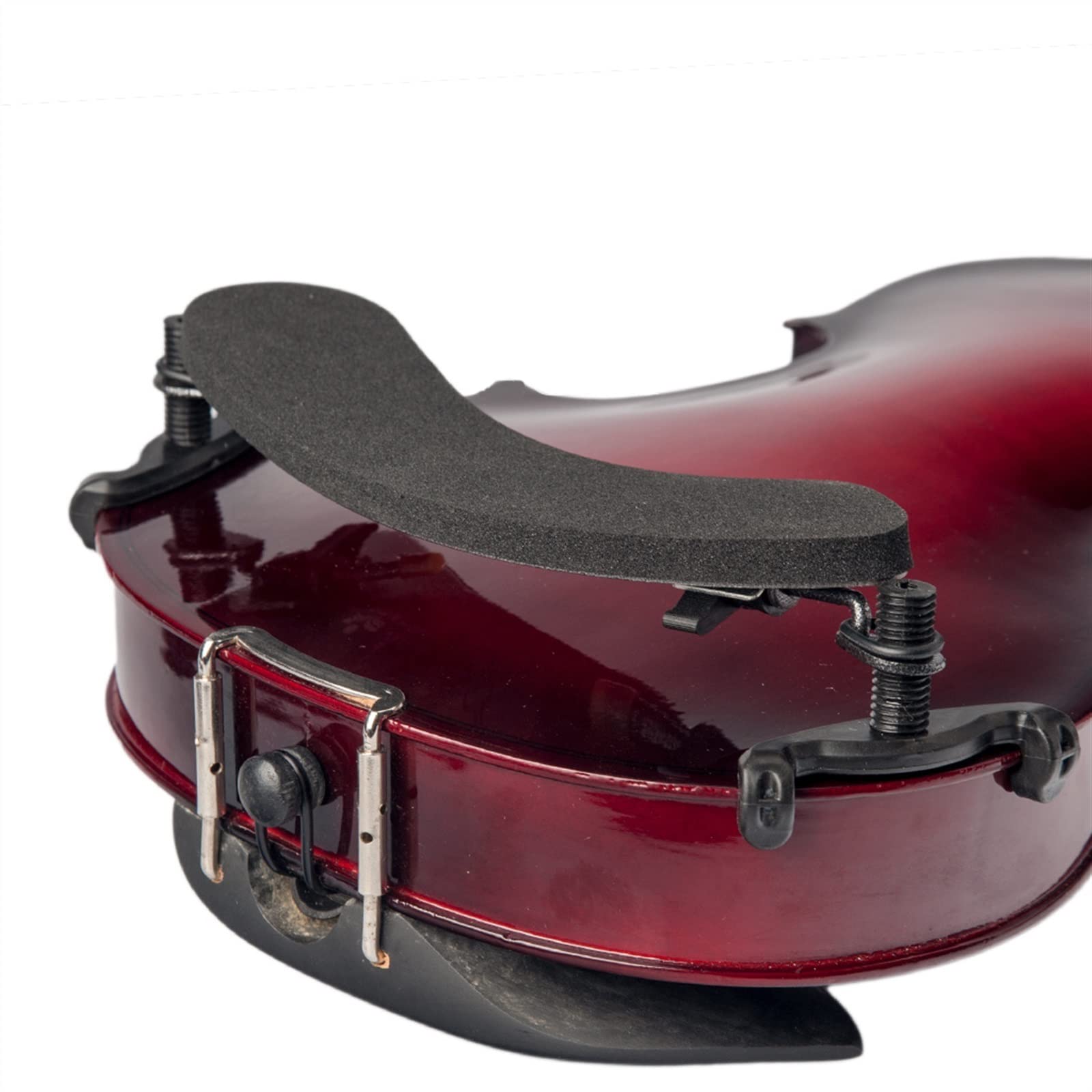 Violín Partes Prácticas 10 Uds 4/4-3/4 Violín Reposabrazos De Violín Esponja De Alta Resistencia Pies Plegables De Altura Ajustable