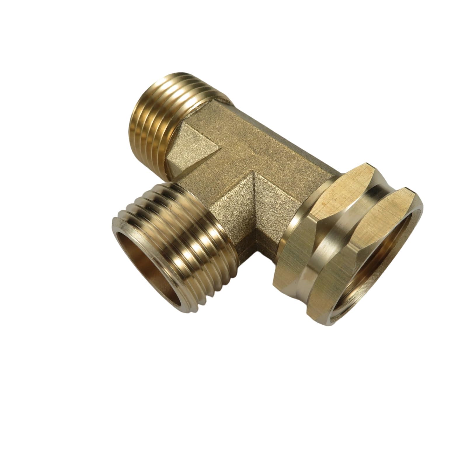 KKXXYQFC Connettore per Tubo da Giardino da 3/4 Pollici Connettore con Giunto a T ad Alta Pressione Girevoli Connettori per Tubi Flessibili per sistemi di irrigazione da Giardinaggio Raccordo in