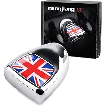 Metal Engine Start Push Start Button Ignition Starter Pushbutton Dash Cover Caps Sticker for Mini Cooper F54 F55 F56 F57 F60 2014+ Union Jack