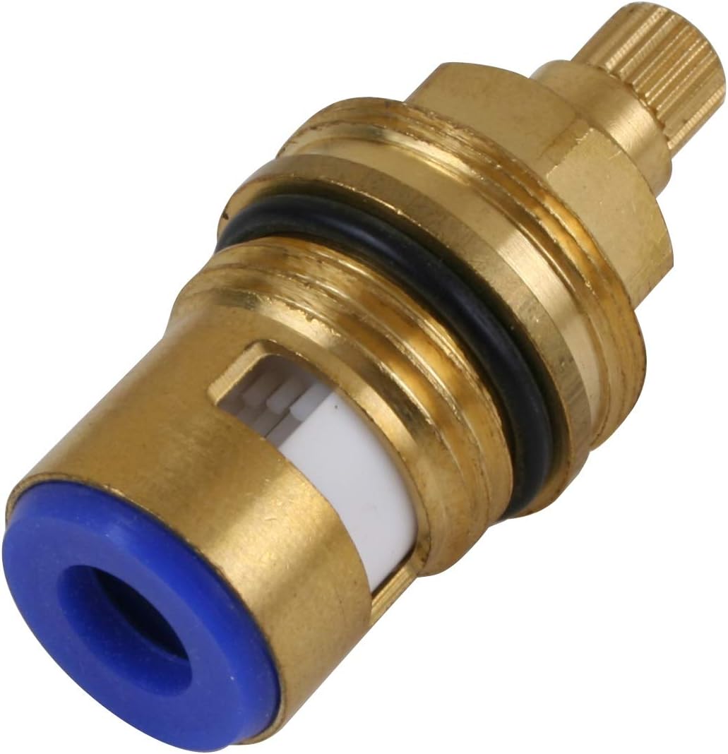 Scandvik 17012 replacement cold water valve cartridge, BRASS/BLUE