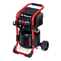 Einhell TE-AC 240/24 Silent (1500 W, 24 L, 10 bar, oelfrei, leise) Kompressor