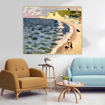 Amazon.co.jp: アンリ・マティス・エトルタ海ポスター抽象的なウォール