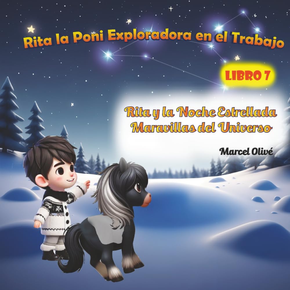 Rita la Exploradora en el Trabajo: Rita y la Noche Estrellada: Maravillas del Universo (Rita la Poni Exploradora)