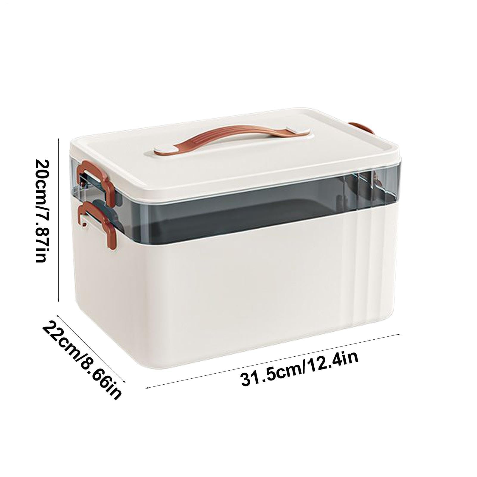 Portapillole multistrato Di Sicurezza Per La Famiglia Trasparenti Con | Farmaci Trasparente Multi Livello Capacità Contenitore Organizer Medico Con Strumenti E Forniture Kit