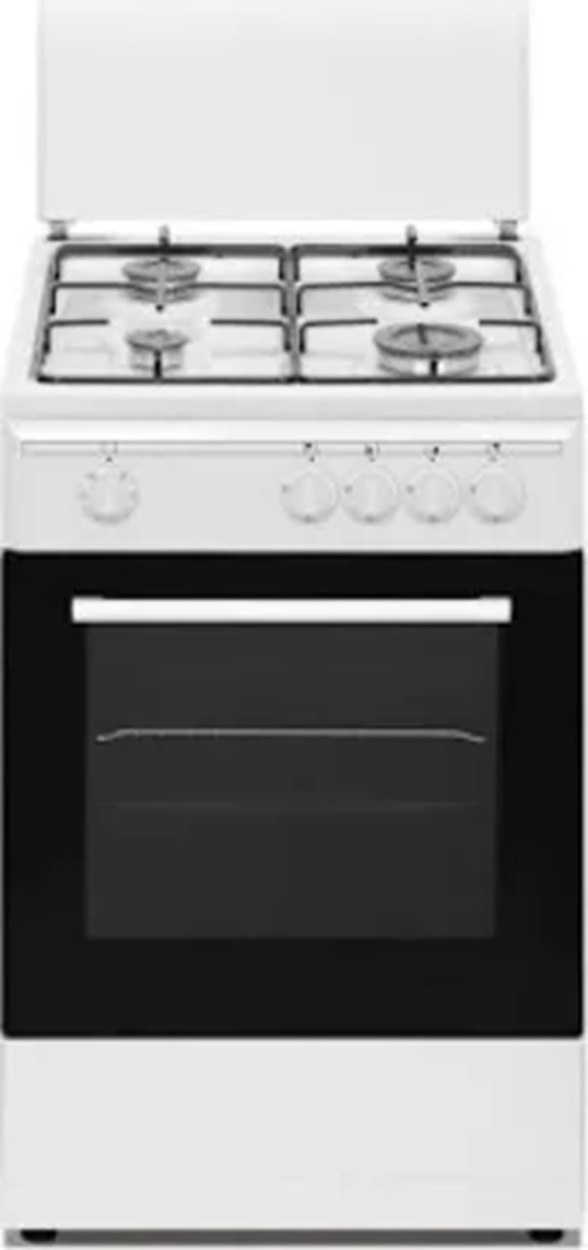 SD554WG - Cucina a gas n°4 fuochi, con forno a gas, 50x50 cm, colore Bianco