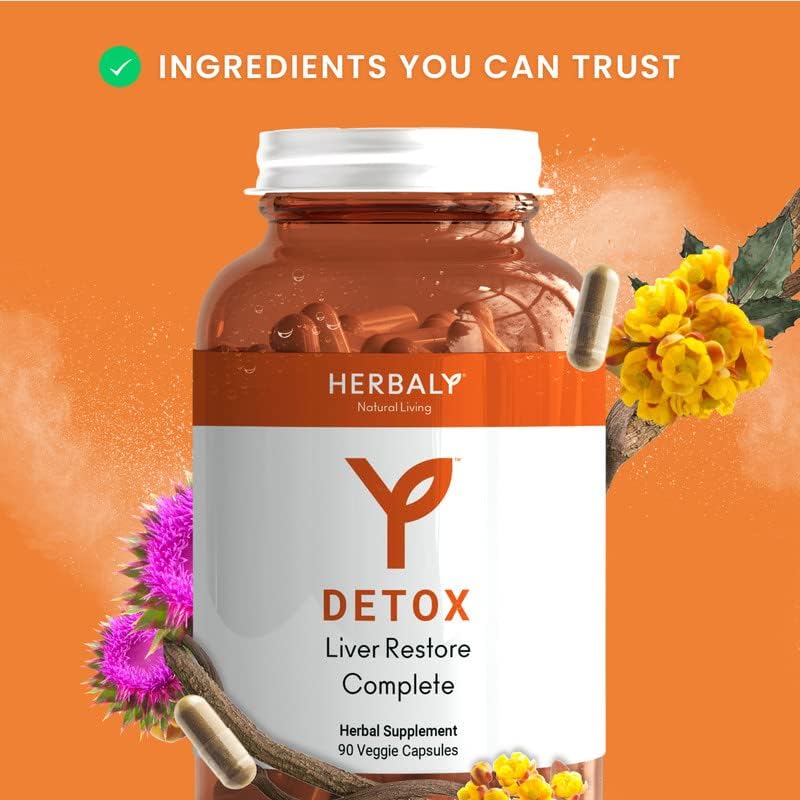 Miniatura 2 de Cápsulas completas de restauración hepática de desintoxicación