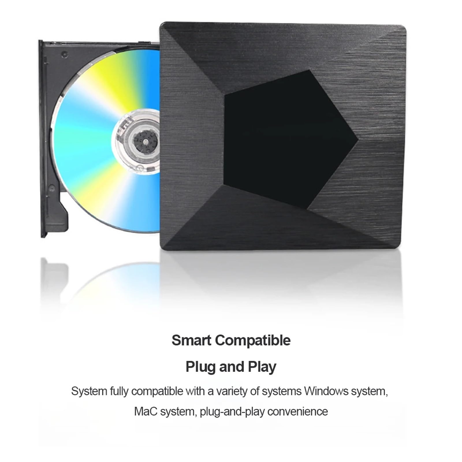 Nagrywarka DVD USB3.0 Odtwarzacz CD Typu C Ultracienka Nagrywarka DVD Free Drive Przenośna Nagrywarka DVD Kompaktowy łatwy W UżYciu