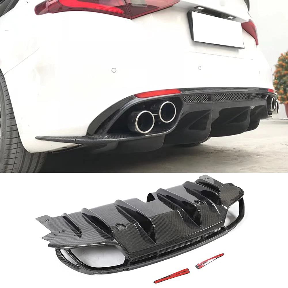 Buy LuVYimO Elegant Body Kits Car Rear Diffuser Lip Suitable for Giulia ...