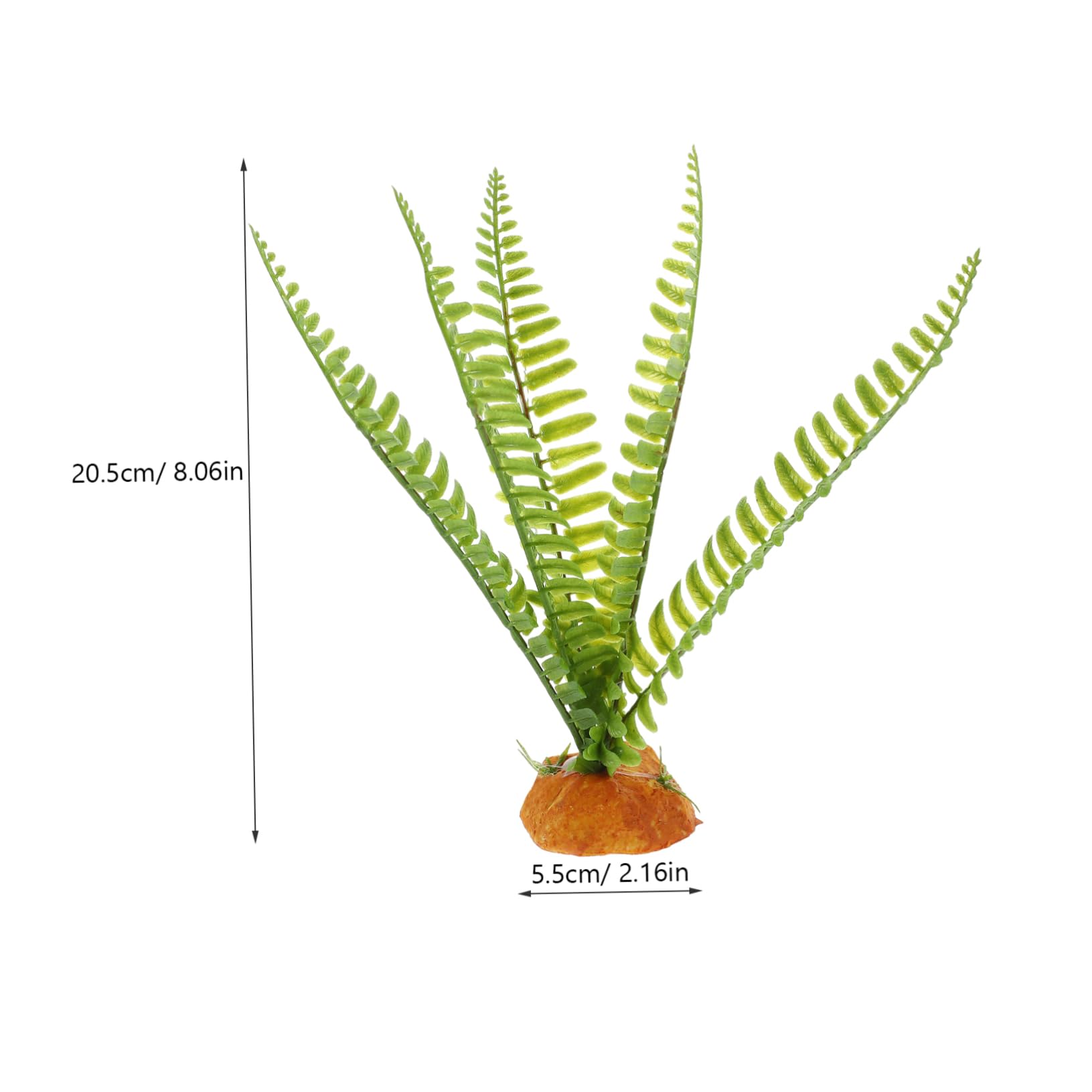 INOOMP 5pezzi Decorazione Per Terrario Artificiale Per Rettili Simulato Accessori Per Habitat e Rettili Pulibili e Realistiche