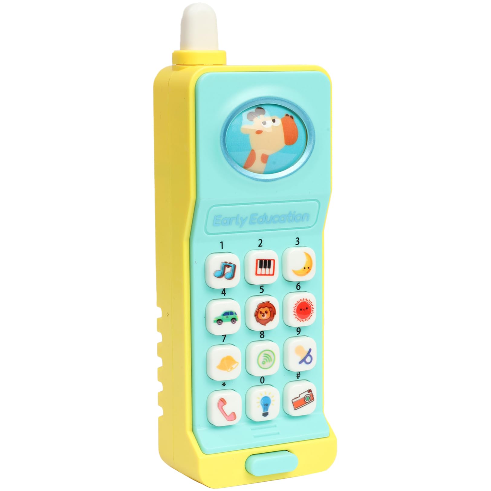 Kids Model Phone Toys Gifts Funny Toys Cell Phone for Girls Boys Ages 1-3 Years Old Preschoolers Green One Size