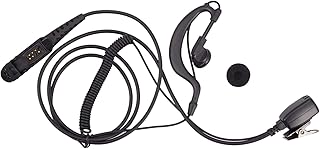 RETYLY Fone de ouvido PTT MIC para MOTOTRBO P6600 XPR3300 XPR3500 DP2400 DP2600 DEP550 DEP570 MTP3250 MTP3200