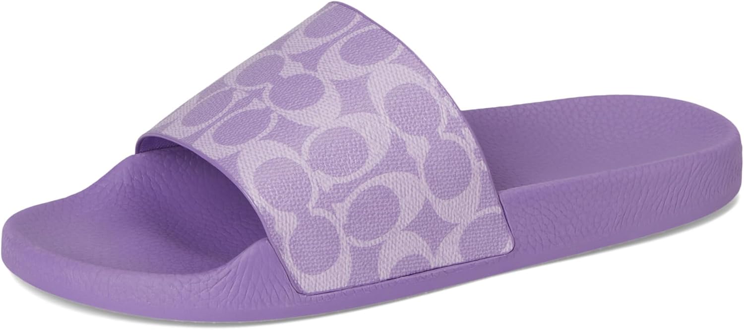 COACH, Women, Udele Slide, Iris, 5, Medium - Image 7