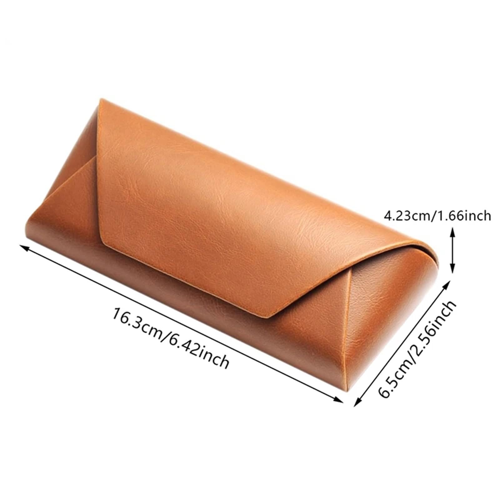 2 uds Estuche de cuero for gafas, estuche for sol for mujer, for, bolsa for sólidas, accesorios Para Viajes Y Vacaciones