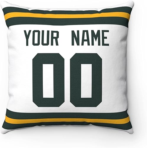 Miniatura 208 de ANTKING 2 paquetes de almohadas personalizadas con cualquier nombre y número para hombres, mujeres y niños Para Cincinnati